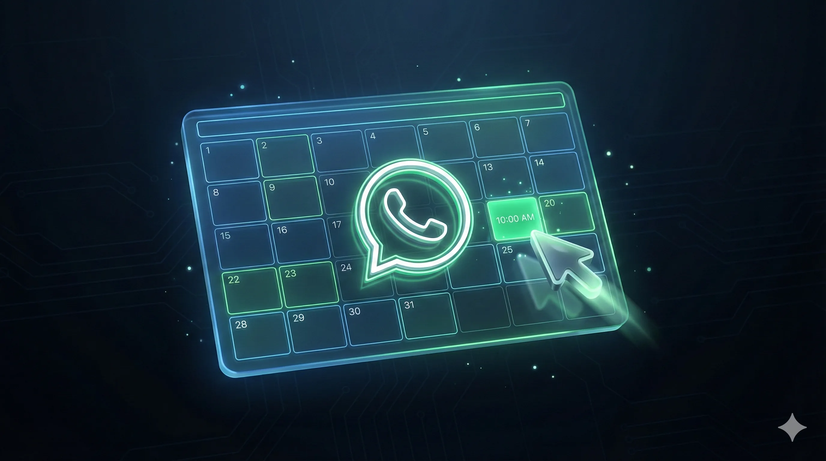 Agendamento automático pelo WhatsApp: como sua IA marca reuniões sozinha