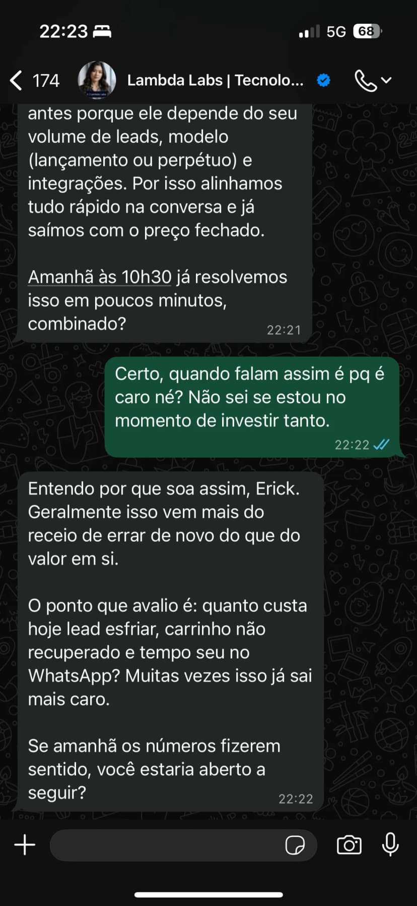 IA aprofunda o custo da inação e busca compromisso condicional.