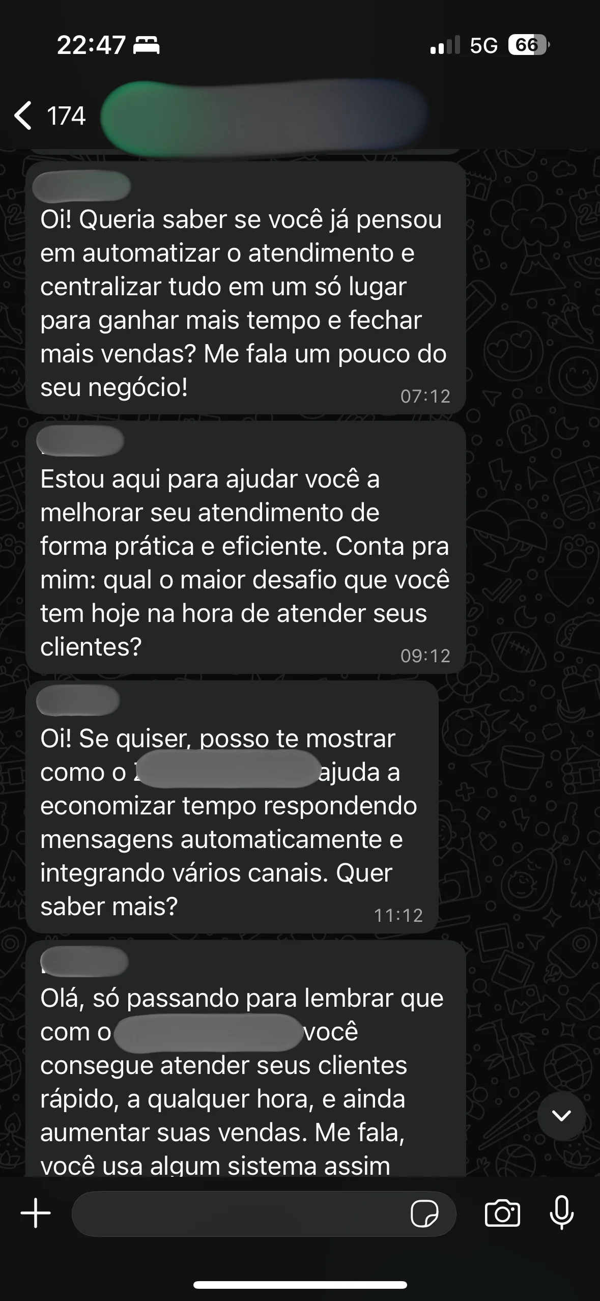 Concorrente com disparos em intervalos fixos de duas horas